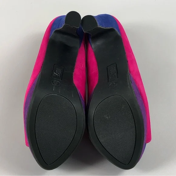 Rouge Helium Lust-2 Women’s Peep Toe Heels Size 8 - Picture 9 of 12